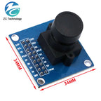 OV7670 300KP camera module moduleSupports VGA CIF auto exposure control display active size 640X480 For Arduino