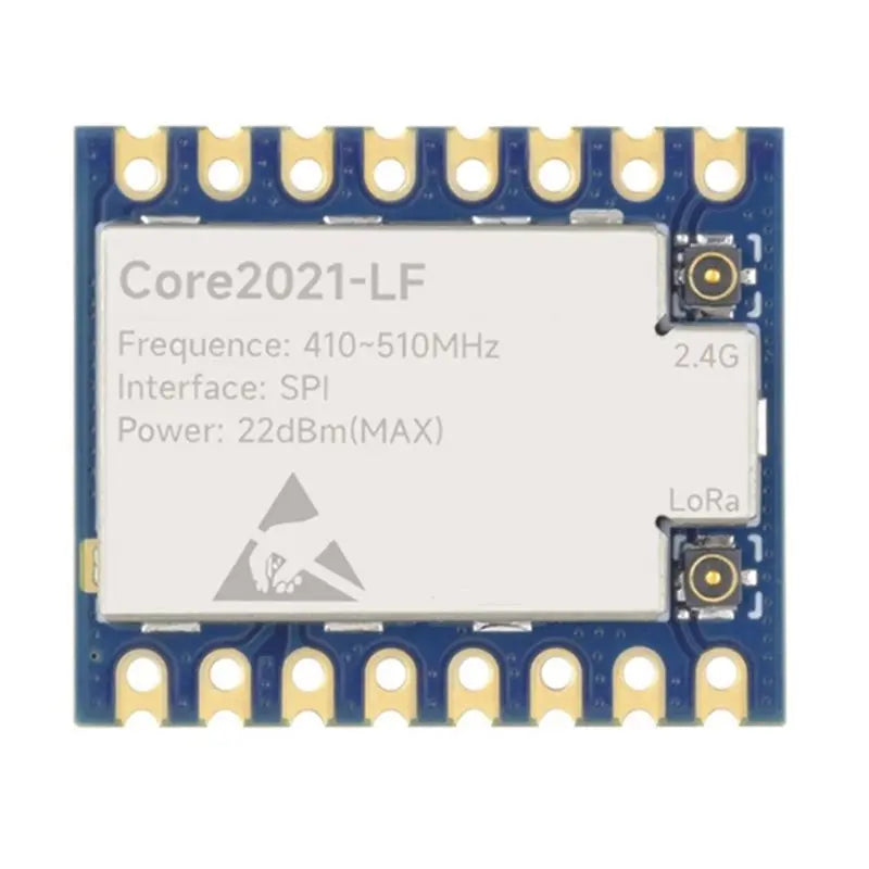 Lorawan Lora Dual Band Module 410Mhz-510Mhz LR2021 3PCS Core2021-LF Core2021 Low Power Multi-Protocol Iot For Smart Home