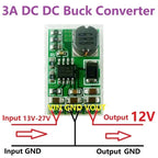 1 PCS  3.5A DC-DC Converter Module Buck Step-Down Voltage Regulator Board 4.5V-27V to 3V 3.3V 3.7V 5V 6V 7.5 9V 12V