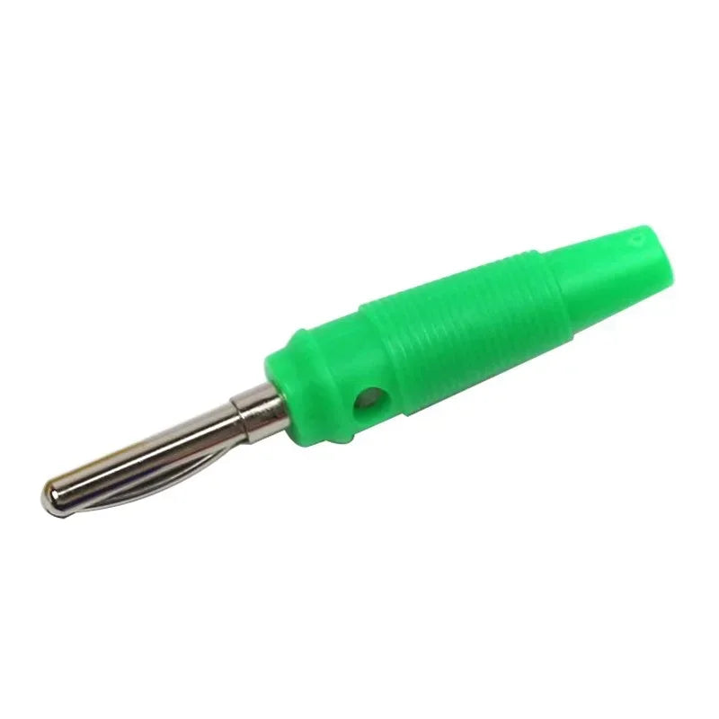 5/20Pcs 4mm Banana Plug High Current Screw Connection Stackable Connector with Insulated Shell Shrouded