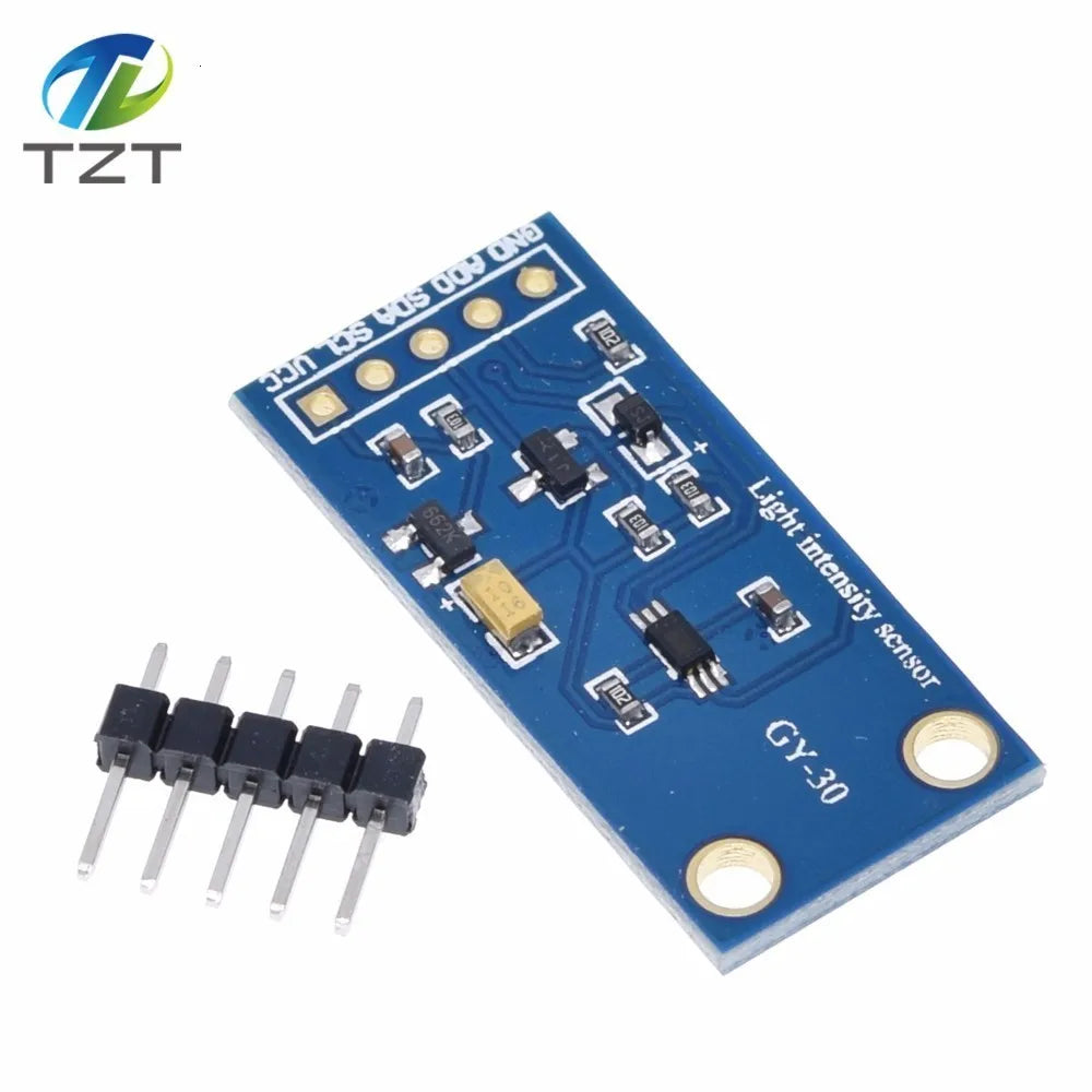 TZT 1/3PCS GY-302 BH1750 BH1750FVI light Intensity Illumination Module for Arduino 3V-5V