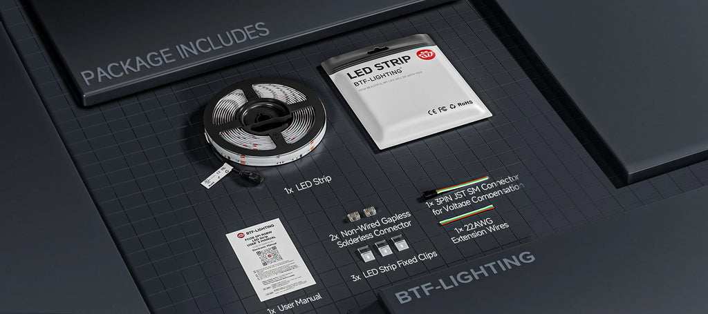 FCOB SPI RGBW IC LED Light Strip WS2814 Addressable 784 LED Dream Color 10mm DC24V SK6812 High Flexible FOB COB Lights RA90 IP30