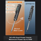 Original TS101 Soldering Iron Electric 65W Temperature Adjustable Programming TS100 Soldering Iron New Upgrade With PD Plug Kit