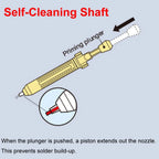 Japan GOOT GS Desoldering Pump Large Medium Small Sizes Self-Cleaning Anti-Static Manual Solder Sucker Light Strong Repair Tools