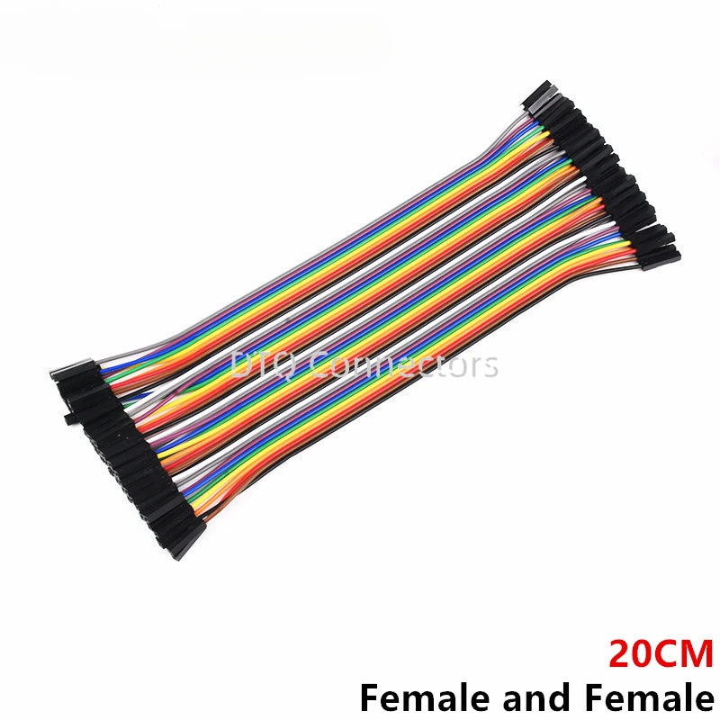 Dupont Line 10CM 20CM 30CM 40Pin Male to Male + Male to Female and Female to Female Jumper Wire Dupont Cable for Arduino DIY KIT