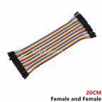 Dupont Line 10CM 20CM 30CM 40Pin Male to Male + Male to Female and Female to Female Jumper Wire Dupont Cable for Arduino DIY KIT