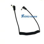 DC 5.5mm x 2.1mm Male to Female Plug Power Coiled Cable DC 5.5 x 2.1 mm Extension Spring Cord for LED Strip CCTV