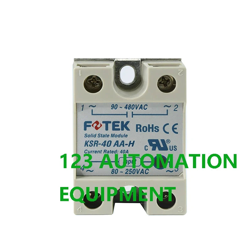 Authentic New FOTEK KSR-10AA 25AA 40AA 75AA  KSR-25AA 40AA 75AA-H Solid State Relay 10A 25A 40A 75A