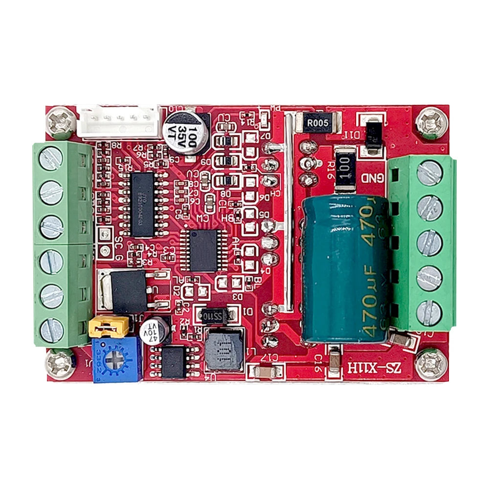 ZS-X11H V1 DC 6-60V 400W BLDC Three Phase DC Brushless Motor Controller Mini PWM Hall Motor Control Driver Board