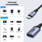 TOPK A10 USB C to USB A dapter OTG Cable Type C Male to USB 2.0 Female Cable Adapter for MacBook Pro Samsung Type-C Adapter