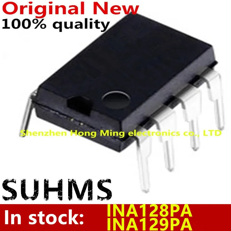 (1piece)100% New INA128PA INA128P INA128 INA129PA INA129P INA129 DIP8