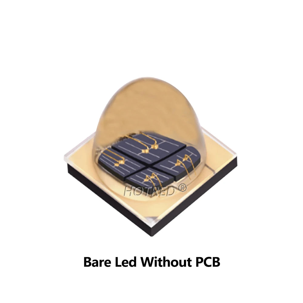 LED 10W Infrared IR 940nm High Power 5050 XML Bead Chip Emitter 4Chips Ceramic Bracket DC2.5-4.0V 1500mA for Night Vision Camera