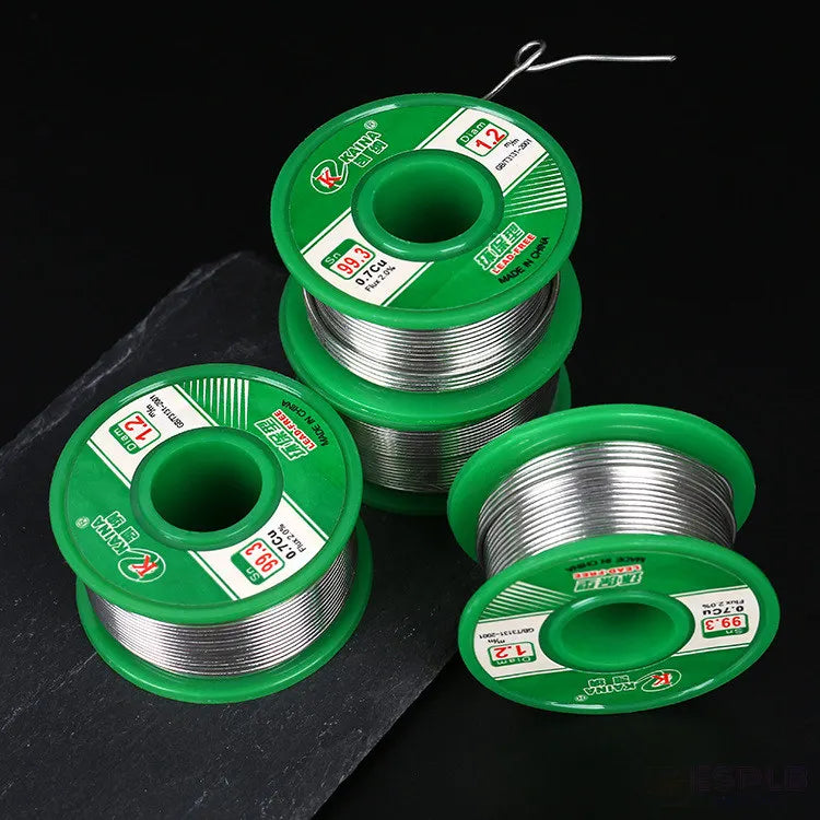 ESPLB Sn99.3 Cu0.7 50G Lead Free Solder Wire Tin 0.5/0.6/0.8/1.0/1.2/1.5/2.0mm Rosin Core Solder Welding Soldering Iron