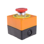Red Sign Emergency Stop Mushroom Push Button Switch NO+NC AC660V/10A