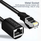 Clearance_SAMZHE Cat6 Ethernet Extension Patch Cable RJ45 Male to Female Rj45 Ethernet Extender Adapter for PC Laptop Ethernet C