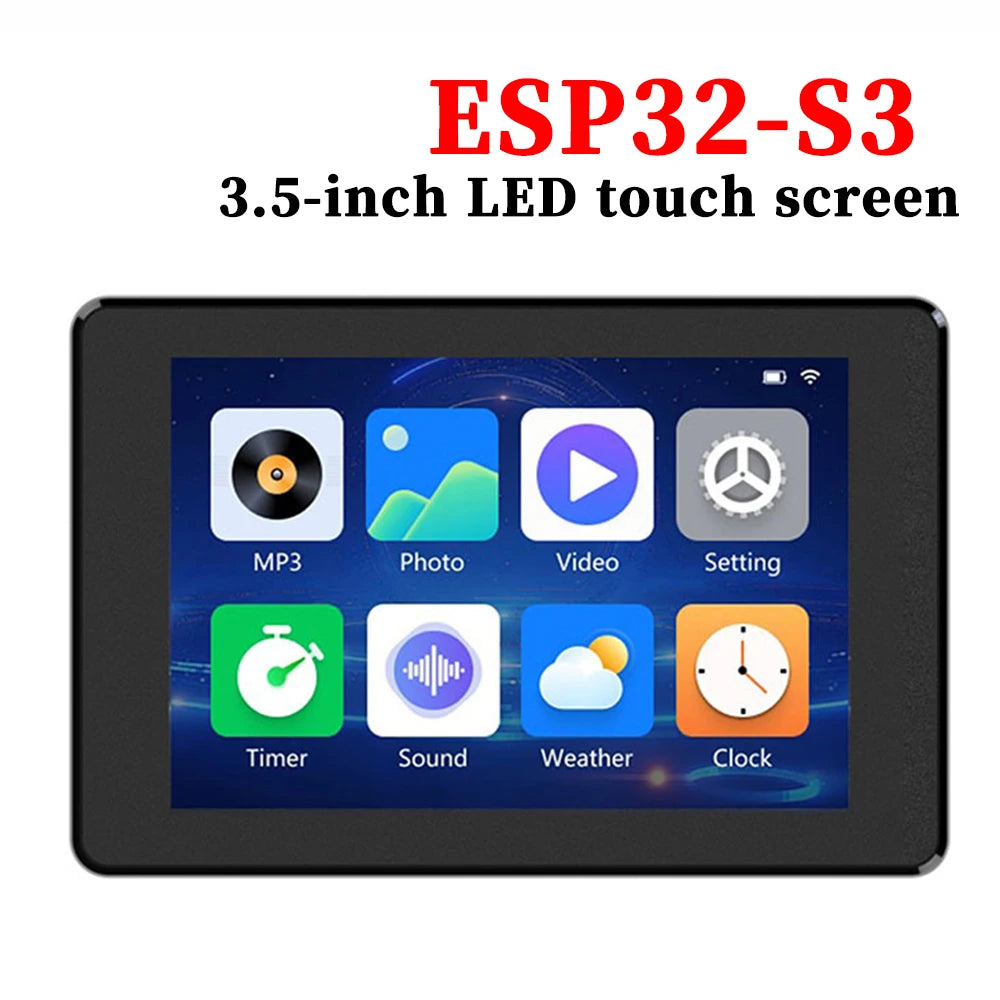 320x480 LED RGB 65K 3.5-inch TFT Capacitive Touch Screen ESP32-S3 WIFI Bluetooth Development Board AXS15231B Driver Chip