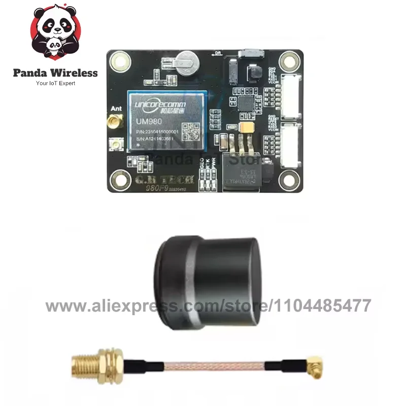UM980D2 EM-980D2 RTK Multi Frequency GPS Module BDS High Precision GNSS Module GLONASS Galileo UM980 Replaces ZEDF9P GNSS