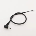 1Pcs DC Power Connector 2.5x0.7/3.5x1.35/4.0x1.7/4.8x1.7/5.5x2.1/5.5x2.5mm Male Plug Cable Right Angled 90 Degree Power Cable