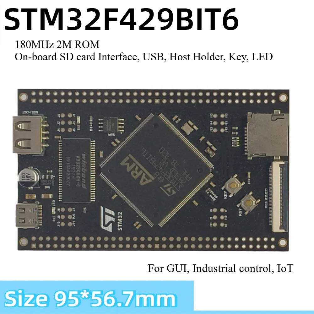STM32F429 STM32F429BIT6 Core Board Minimum System Board GUI Development Board Microcontroller STM32