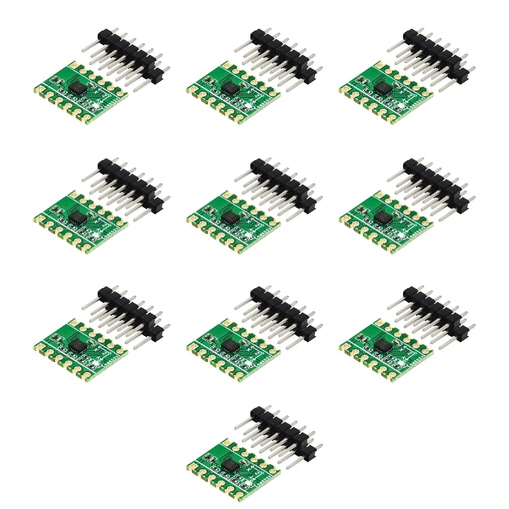 1-10PCS Six-Axis Sensor LSM6DSV Module SPI/I2C Compatible for Smol/SlimeVR - Accelerometer & Gyroscope Data Logging