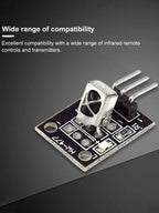 KY-022 IR Sensor Receiver Module 3Pin IR Remote Control Receiver Module TL1838 VS1838B 1838 for Arduino DIY Kit