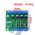 4-Channel MOS Optocoupler Isolation Module DC3-20V 10A with Signal Indicator Light Fotoelektrische Isolator ﻿