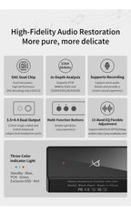 TRN Black Pearl HiFi High-performance DAC Decoding Dual Chip Digital Audio Decoder