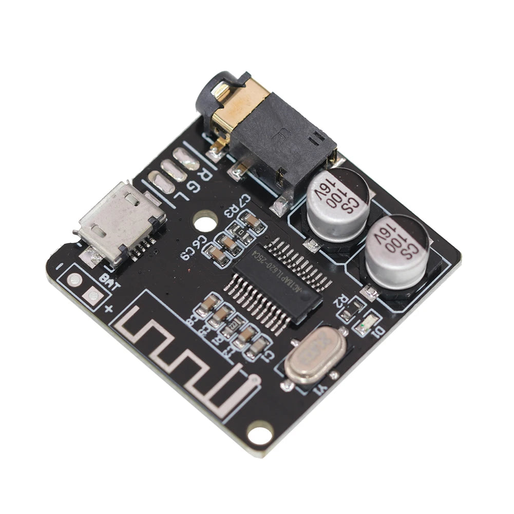 1-3PCS Bluetooth 5.0 MP3 Lossless Decoder Board DC3.7-5V Wireless Stereo Module Micro USB Dual Channel DIY Audio Receiver Boards