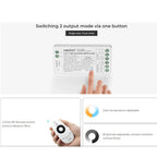 Miboxer Tuya APP Smart Controller WiFi+2.4G FUT035W+ 2in1 FUT037W+ 3in1 DC12-24V Single Color Dual White RGB RGBCCT LED Strip