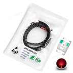 0805 (2012) SMD LED Emitting Diode Kit Lamp Chip Light Beads Warm White Red Green Blue Yellow Orange UV Pink Micro 3V SMT
