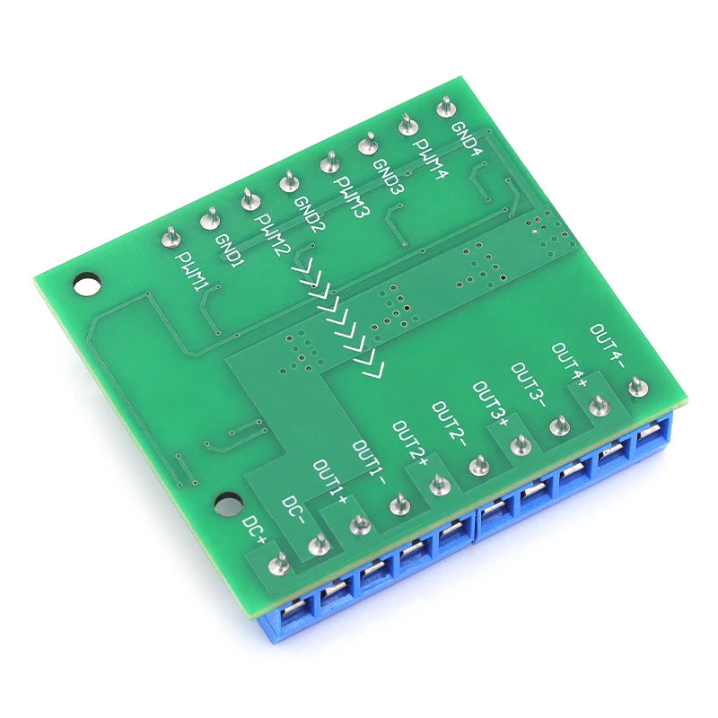1/5/10Pcs 4-Channel MOS Optocoupler Isolation Module DC3-20V 10A Fotoelektrische Isolator with Signal Indicator Light