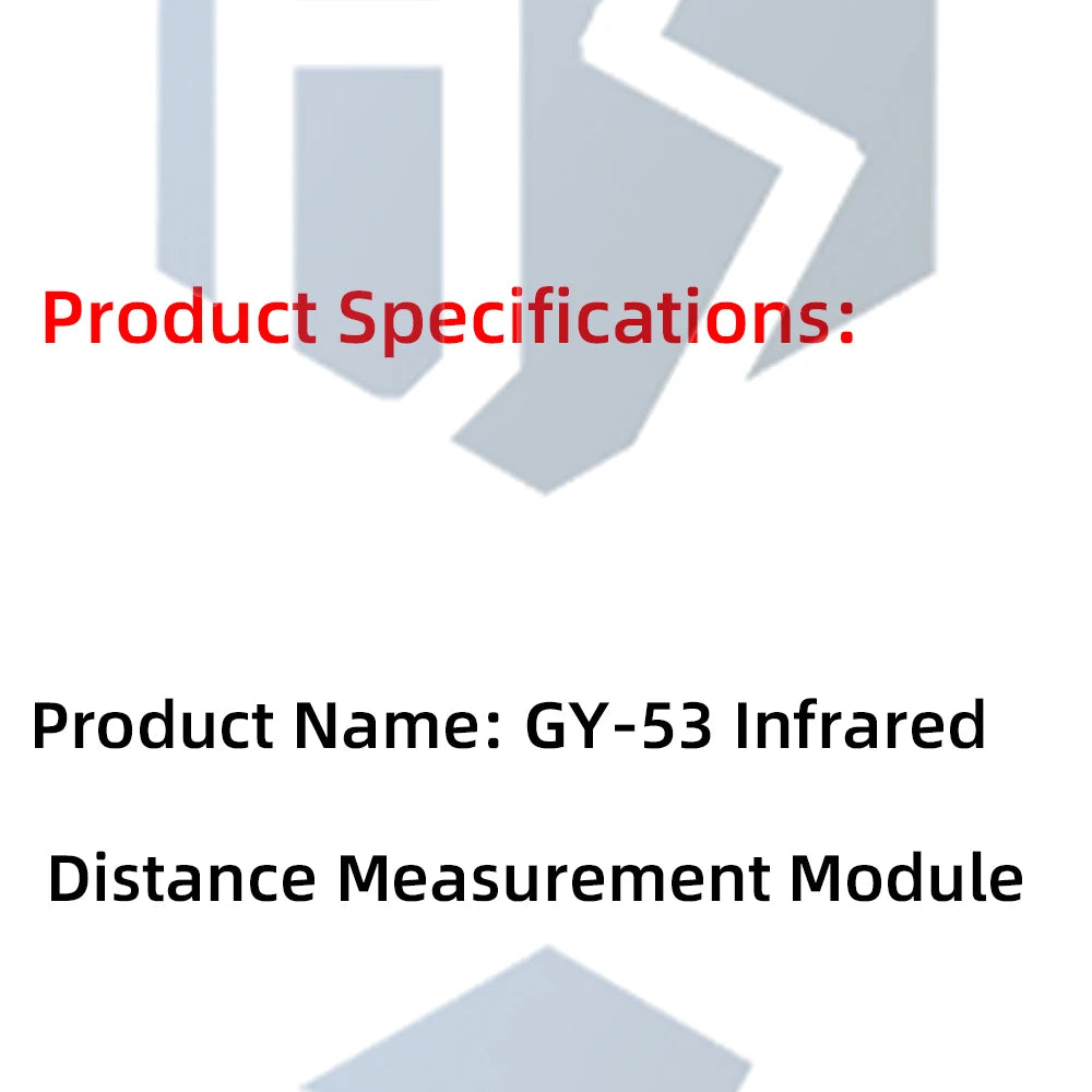GY-53 VL53L0X Laser Distance Sensor 3.3V-5V I2C PWM High Precision Ranging Module