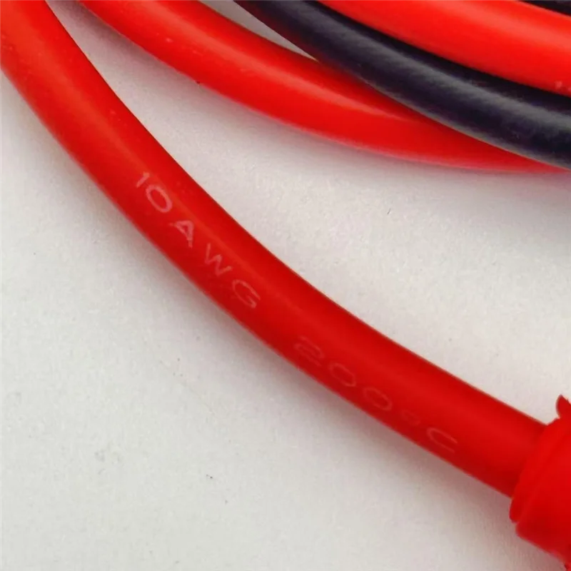 A84E-For Anderson Connector 50A 10AWG Alligator Clip Battery, 600V Cable Towing Winch Quick Connect Plug