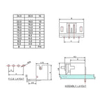 100PCS JST PH 2.0 2P 3P 4P 5P 6P 7P 8P 9P 10P 11P 12 Pin Header PH2.0 2mm Connectors Leads PH-AW PH-Y Curved Pins Male Shell