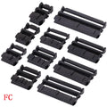 2.54MM Pitch 6 Position 8 10 14 16 18 20 24 26 30 34 40 Pin DC3 Header Male Socket Female IDC Socket IDC Connector Ribbon Cable