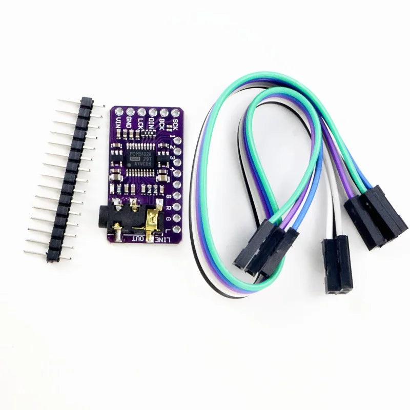 Interface I2S PCM5102A DAC Decoder GY-PCM5102 I2S Player Module For Raspberry Pi PHAT Format Board Digital PCM5102 Audio Board
