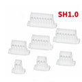 50pcs/LOT JST SH 1.0 female material SH1.0 1mm Pitch Connector 2/3/4/5/6/7/8/9/10P Pin Leads Housing Shell Housing SH-Y