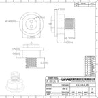 Cltgxdd DC-10A/11A-CX DC-12A-CX DC-15A-CX Magnetic Male Female Connector W/ XH Terminal 8mm 10mm Magnetic Plug With Line  Cable