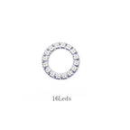 WS2812B DC5V Led Pixel Ring Individul AddressabIe Ring 5050 RGB WS2812 IC BuiIt-in Led ModuIe And 14Keys Lock USB  Controller