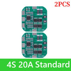 BMS 3S/4S 5A 10A 20A 25A 40A 60A Li-ion Lithium Battery Charger Protection Board 18650 For Drill Motor 12V with Enhance/Balance