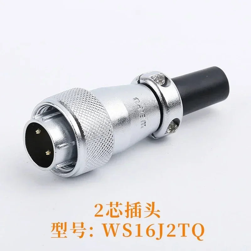 WEIPU WS16 TQ Male Plug 2pin 3pin 4Pin 5Pin 7Pin 9Pin 10Pin Signal Adapter Power Circular Connector Waterproof IP65 M16