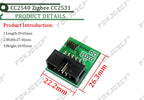 CC2531 CC2540 +Antenna BLE 4.0 Zigbee Sniffer Wireless Board Dongle Capture Module USB Programmer Downloader Cable Connector