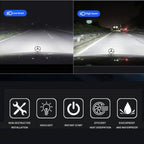 Infitary H7 H4 LED Car Headlight Canbus H11 H1 9005 9006 Headlamp 1860 Chip Vehicle Lamp HB3 HB4 Light 6500K White Bulb for Auto