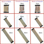 2.54mm Dupont Line 10CM 20CM 30CM 40Pin Male to Male + Male to Female and Female to Female Jumper Wire Dupont Cable for Arduino