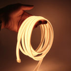 220V COB Strip White /Red /Ice Blue /Pink /Yellow /Purple Waterproof Home Decor Outdoor Lamp Flexible LED Neon Ribbon Light