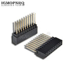 1PCS 2.54mm 2x10P/16P/20P/25P/32P/40 Pin Female Stacking Header Connector Dual Row 2x20P PC104 For Raspberry Pi 2 Mode