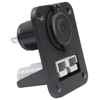 1set 12V Socket Panel For Anderson Plug Flush Mount 50a Mounting Bracket Panel Cover For Caravan Socket Adapter Accessories