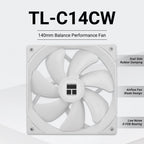 Thermalright 140mm Case Fan TL-C14/C14C/C14C-S/C14CW/C14CW-S CPU Cooling Fan ARGB 140mm Balance Fan Balance Performance Fan