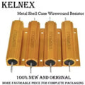 50W 100W Aluminum Power Metal Shell Case Wirewound Resistor 0.01R 100K 1 4 6 7 8 10 20 200 500 1K 3.3K 10K ohm resistance RX24
