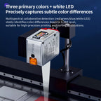 ZHICAN E3NX-L Color Mark Sensor 30-200mm Adjustable Sensing Distance High Precision Registration Detection Label Positioning